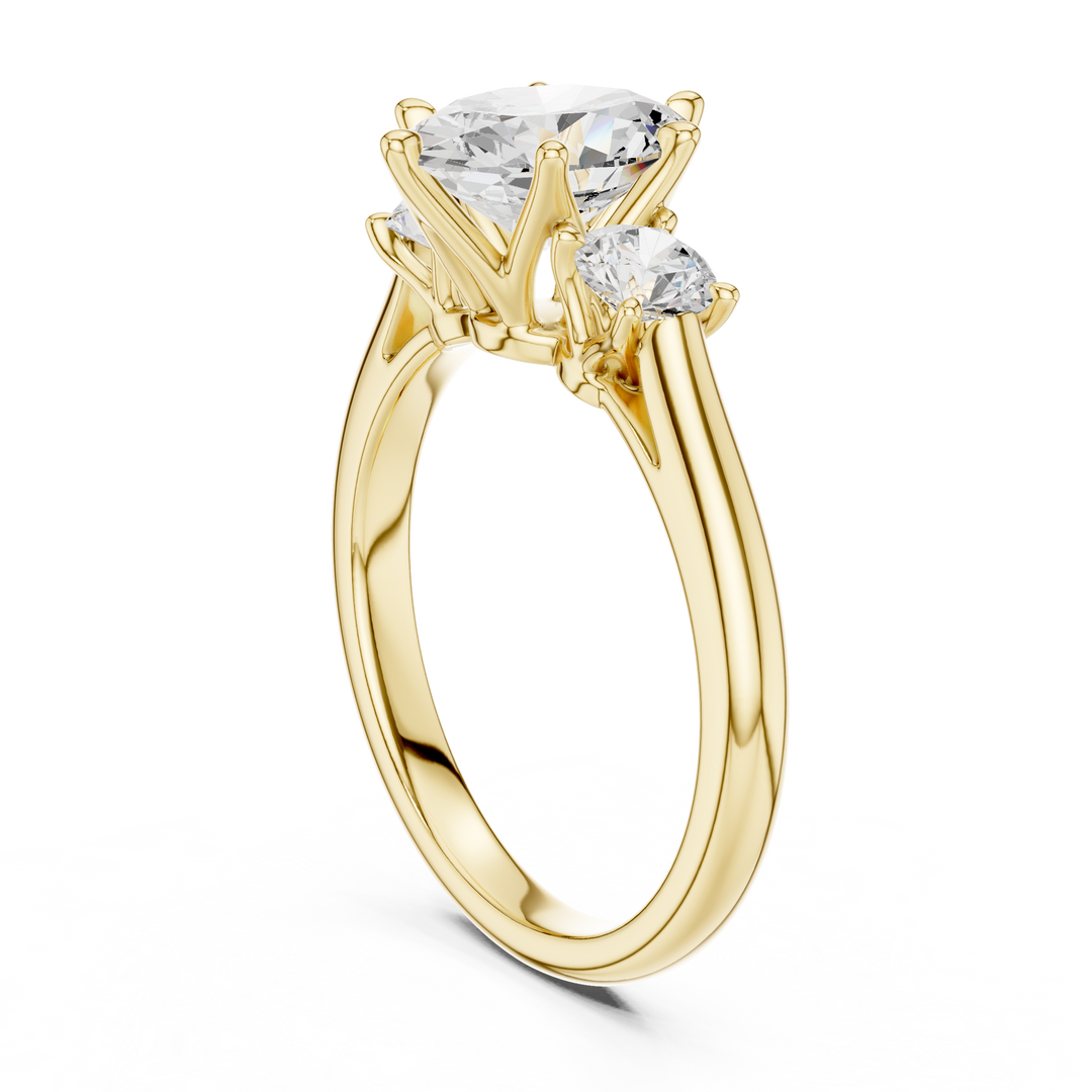 Seraphine 1.50ct Oval Diamond Engagement Ring