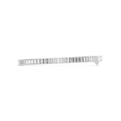 Full Baguette Link Men's Bracelet — 3.46ct