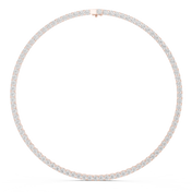 Full Eternity Tennis Necklace — 27.00ct