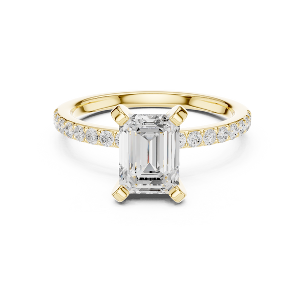 Eden 2.00ct Emerald Cut Diamond Ring