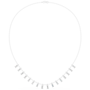 Graduated Baguette Tennis Necklace — 1.74ct