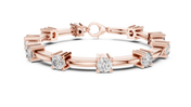 Diamond Station Bracelet — 5.60ct