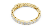 Princess Tennis Bracelet — 24.28ct