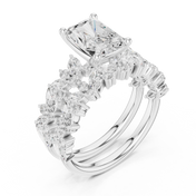 Spectrum 1.98ct Radiant Cut Diamond Ring