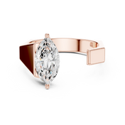Marquise Statement Mens Ring — 1.00ct