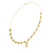 Circular Link Station Necklace — 1.47ct