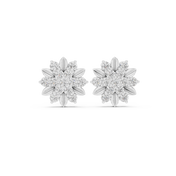 Vela Diamond Solitaire Stud Earrings