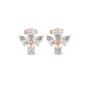Sona Diamond Solitaire Stud Earrings