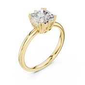 Diamantine 1.75ct Radiant Cut Diamond Ring
