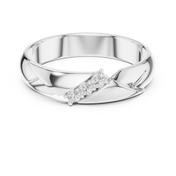 Graduated Trio Mens Ring — 0.08ct