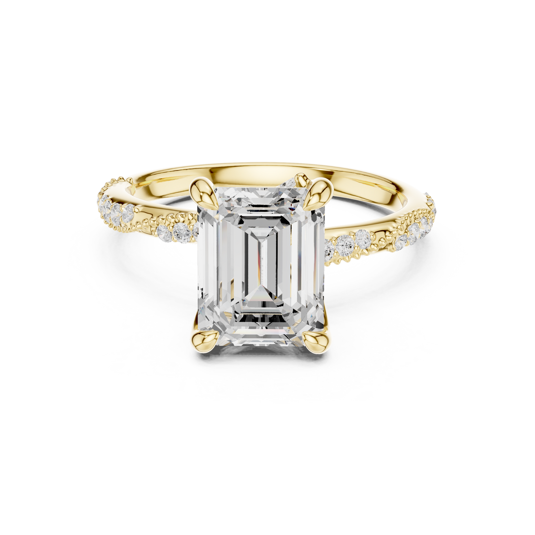 Sovereign 2.50ct Emerald Cut Diamond Ring
