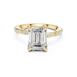 Load image into Gallery viewer, Sovereign 2.50ct Emerald Cut Diamond Ring
