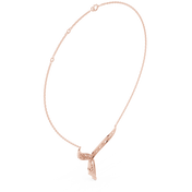 Crescent Wing Statement Necklace — 1.51ct
