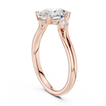 Load image into Gallery viewer, Belle Oval Diamond Solitaire Ring
