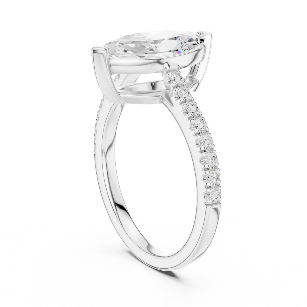 Amore 2.00ct Heart Shaped Diamond Ring