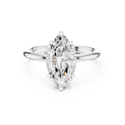 Fantaisie Marquise Diamond Accent Ring