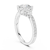 Celestine Round Brilliant Diamond Ring