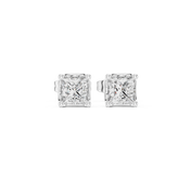 Sana Diamond Solitaire Stud Earrings