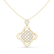 Moroccan Lattice Pendant — 1.02ct