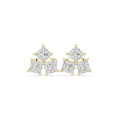 Reva Diamond Solitaire Stud Earrings
