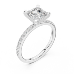 Load image into Gallery viewer, Hera 2.00ct Asscher Cut Diamond Engagement Ring
