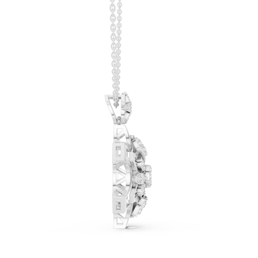 Snowflake Pendant — 0.80ct