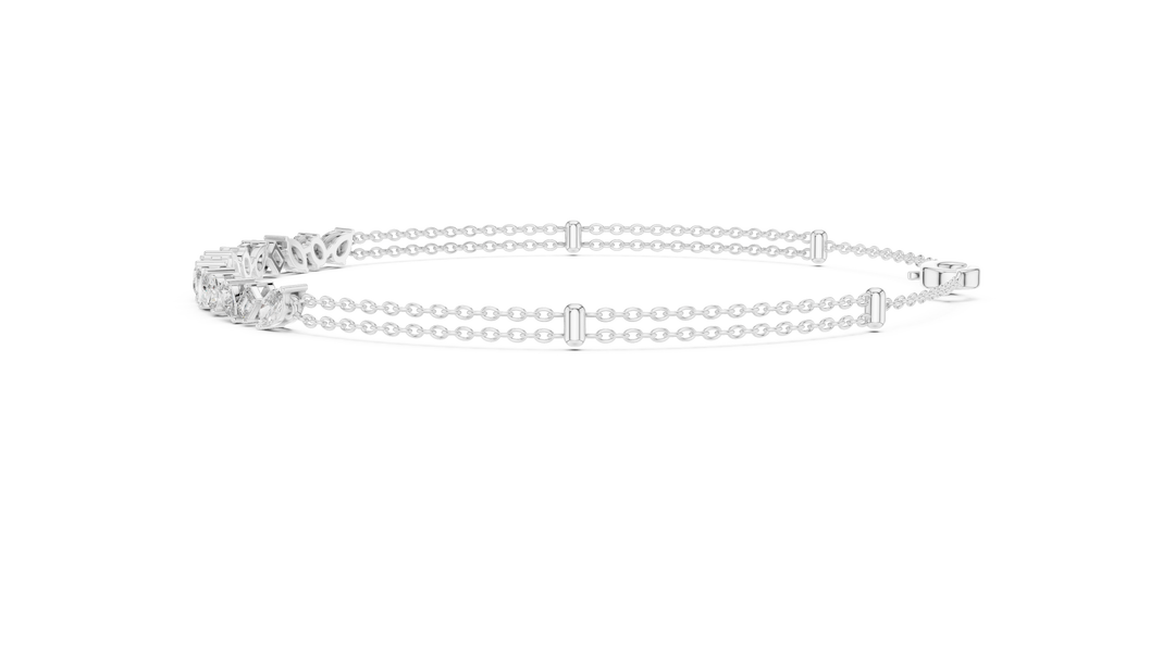 Multi-Shape Station Bracelet — 1.5ct