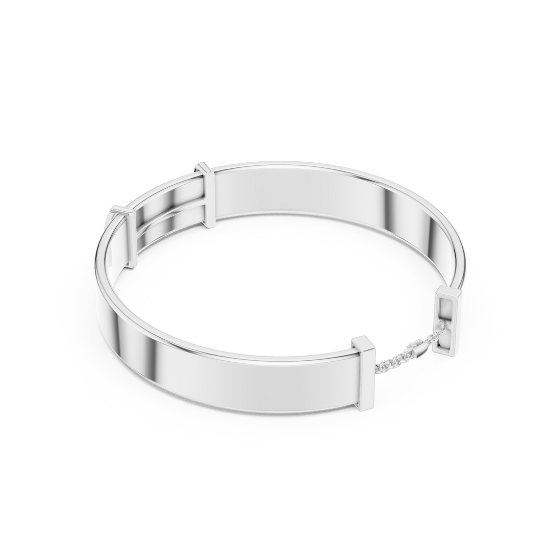Pavé Cuff Men's Bracelet — 0.21ct