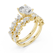 Raindrop 1.60ct Pear Shape Diamond Ring