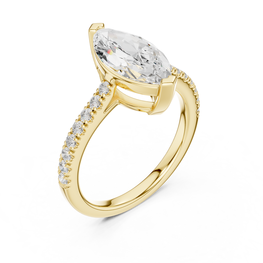 Amore 2.00ct Heart Shaped Diamond Ring