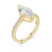Amore 2.00ct Heart Shaped Diamond Ring