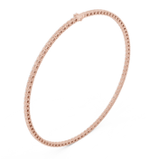 Full Eternity Tennis Necklace — 27.00ct