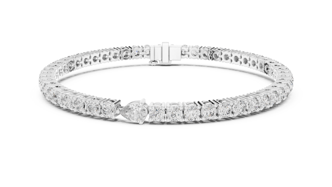 Teardrop Accent Bracelet — 5.75ct