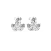 Yara Diamond Solitaire Stud Earrings