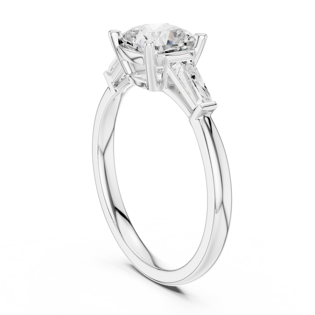 Bijou 1.42ct Cushion Cut Diamond Ring