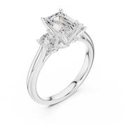 Palazzo 1.50ct Emerald Cut Diamond Ring