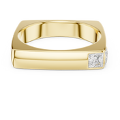 Dual Princess Mens Ring — 0.70ct