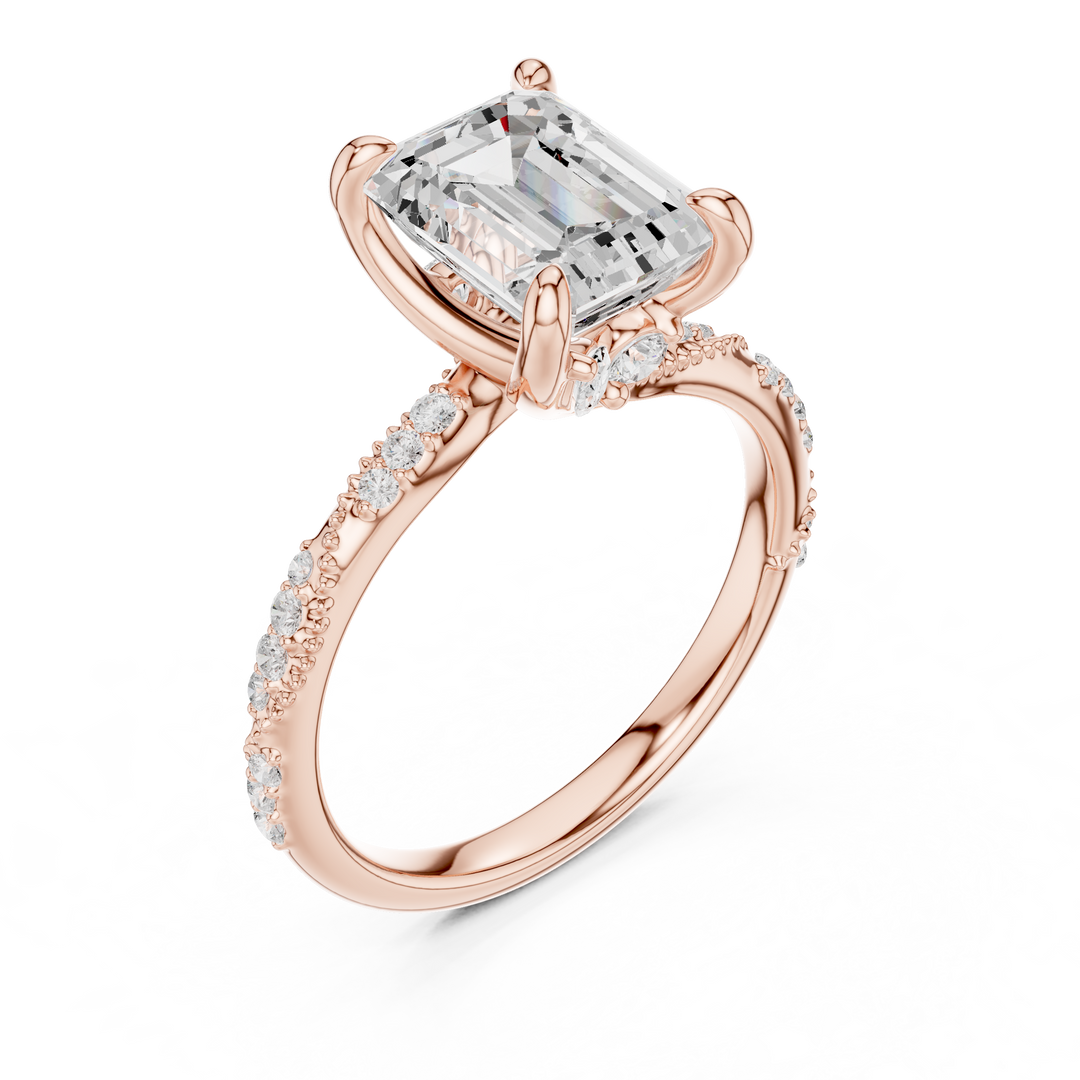 Sovereign 2.50ct Emerald Cut Diamond Ring