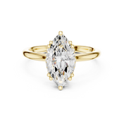 Fantaisie Marquise Diamond Accent Ring