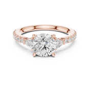 Lumina 1.50ct Round Diamond Ring