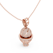 Basketball Hoop Pendant — 2.09ct