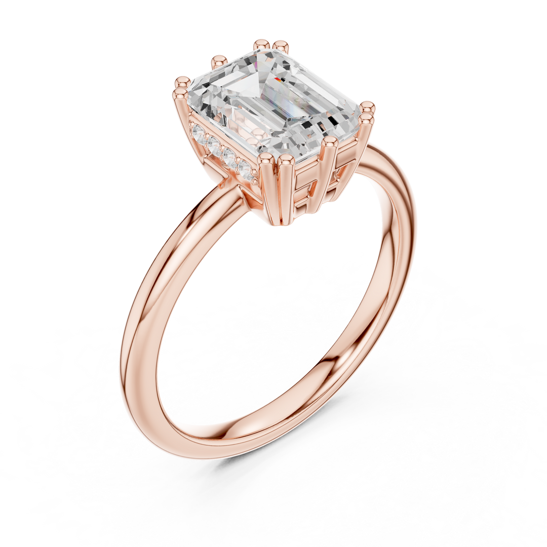 Imperiale 2.08ct Emerald Cut Diamond Ring