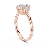 Load image into Gallery viewer, Petal Pear Shape Diamond Accent Ring

