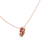 Ruby Teardrop Pendant — 0.35ct