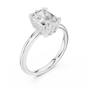 Prisme Radiant Cut Diamond Accent Ring