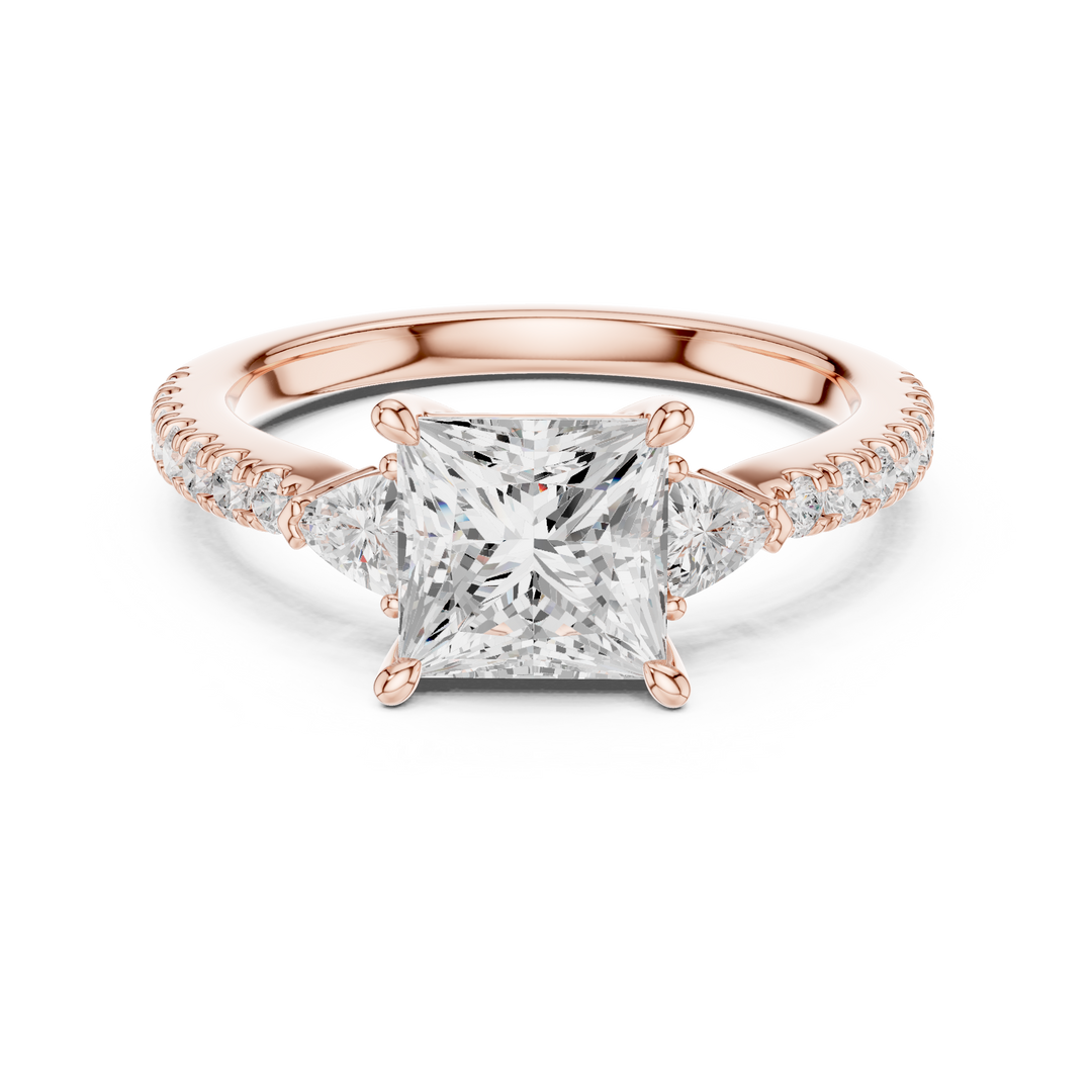 Sophia Princess Cut Diamond Ring