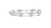 Diamond Station Bracelet — 5.60ct