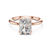 Prisme Radiant Cut Diamond Accent Ring