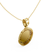 Medusa Medallion Pendant — 0.80ct