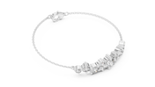 Cascading Cluster Bracelet — 3.03ct